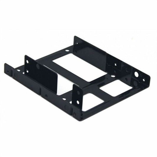 2,5\"–3,5\" kovalevyadapteri metallinen, musta - SSD/HDD kiinnike PC-asennukseen