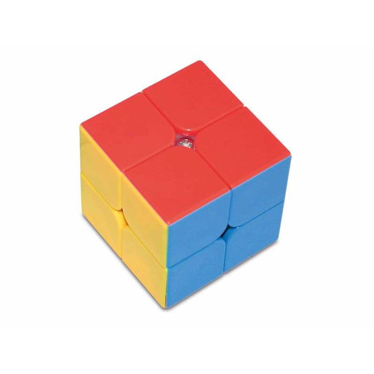 2x2 kuutio 3D-palapeli, värikäs opettava palapeli lapsille 6+