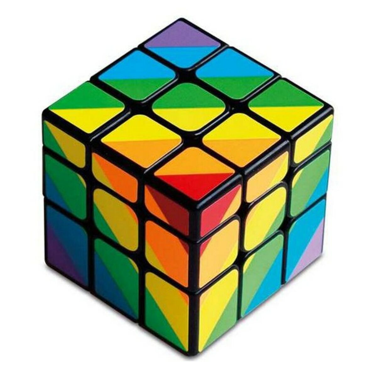 3x3 kuutio muuntuva epäsymmetrinen pulmapeli, 6+ lapsille ja harrastajille