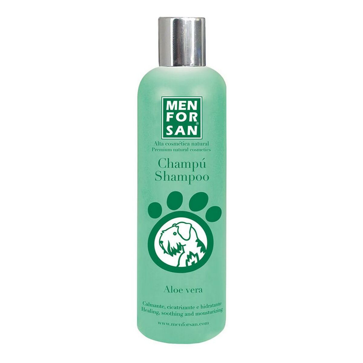 Koirashampoo aloe vera 300 ml, tuoksuva hellävarainen & kosteuttava koirille – lemmikkishampoo lahja lemmikille – kuva 1