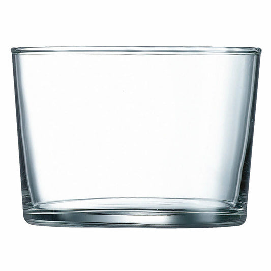 Juomalasit 230 ml 4 kpl, läpinäkyvä lasi - astianpesukoneeseen, arkeen & juhlaan