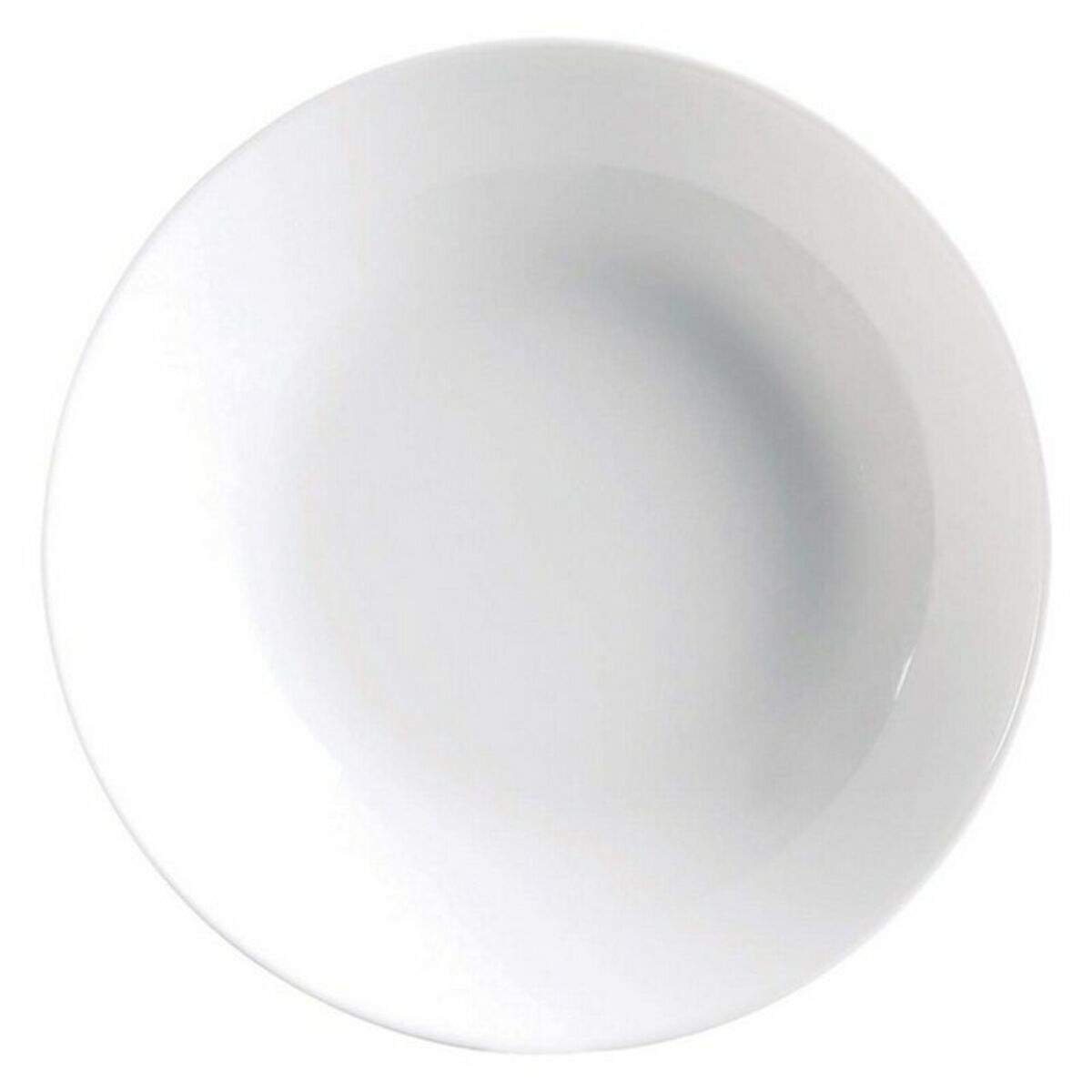 Syvät lautaset 20 cm, 6 kpl, valkoinen lasi - Luminarc Diwali – 6 kpl astianpesukoneen kestävä – kuva 6