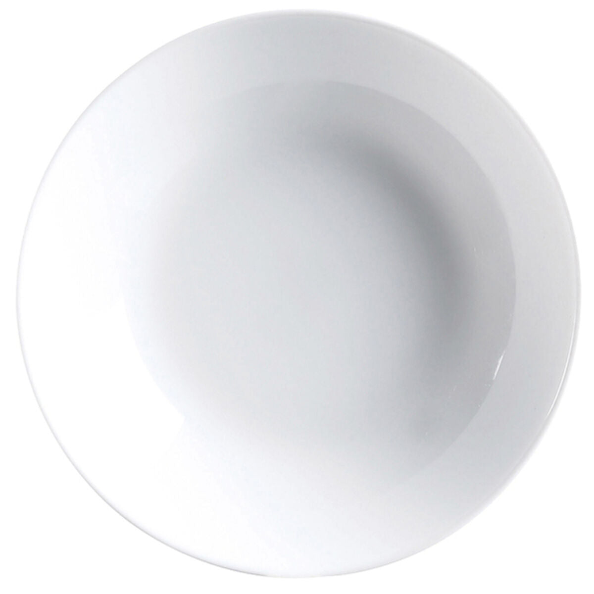 Syvät lautaset 20 cm, 6 kpl, valkoinen lasi - Luminarc Diwali – syvä lautanen pastalautanen – kuva 3