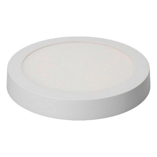 LED-kattovalaisin 20 W 6400 K, pinta-asennus 22,5 cm, valkoinen alumiini-muovi – kodinhoitohuone pyöreä kattovalaisin – ku…