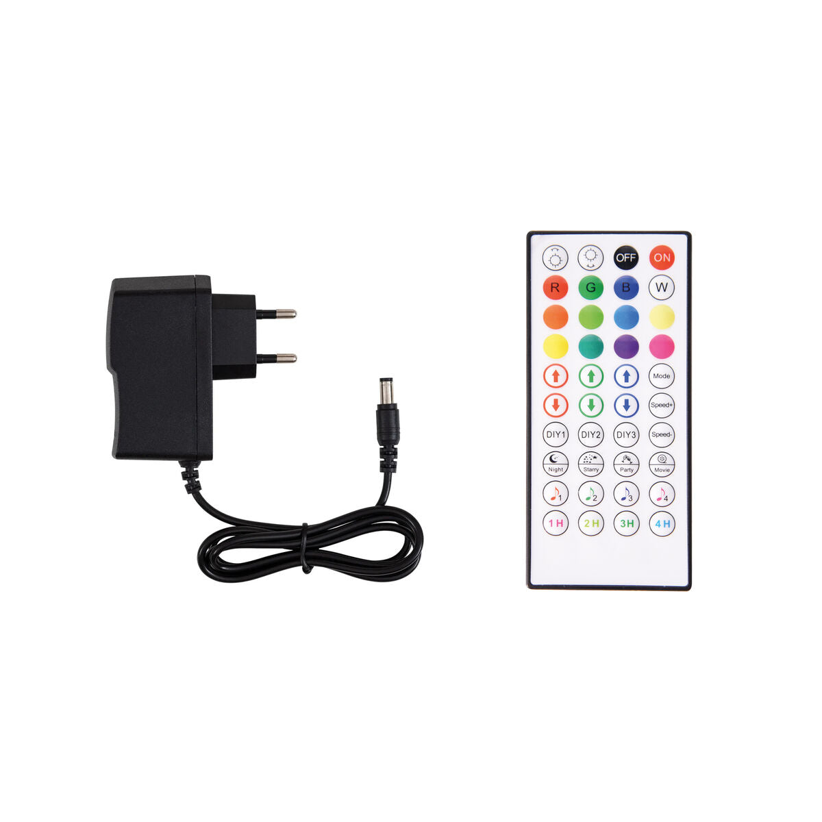 LED-lattialamppu RGB 12 W 140 cm, musta, EU-pistoke – tunnelmavalo sisäkäyttöön – Pelihuonevalaistus Musta lattiavalaisin …