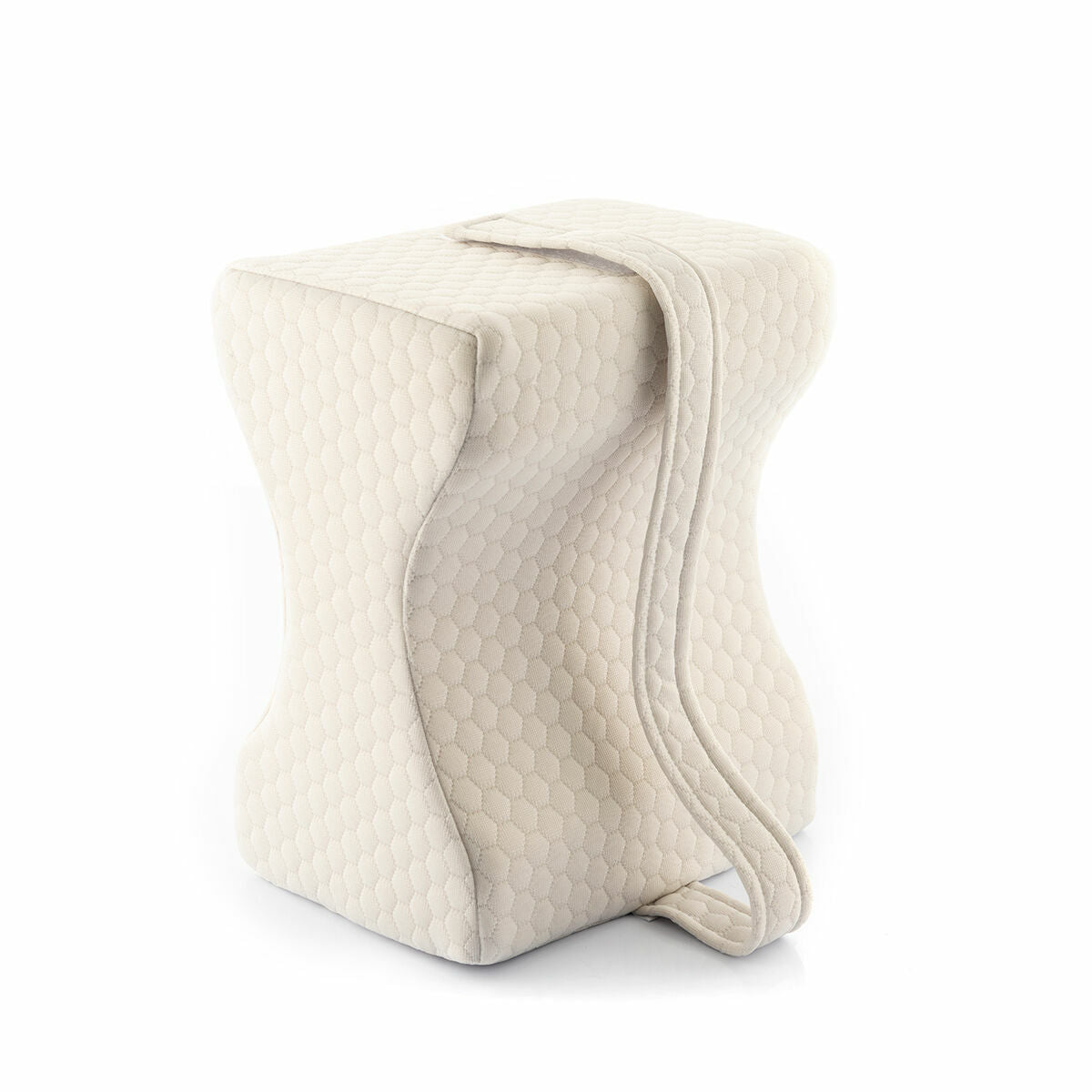 Polvityyny muistivaahdolla, kiinnitysremmillä - ergonominen jalkatyyny 25,2 x 15,4 x 21 cm – jalkatuki muistivaahtotyyny –…