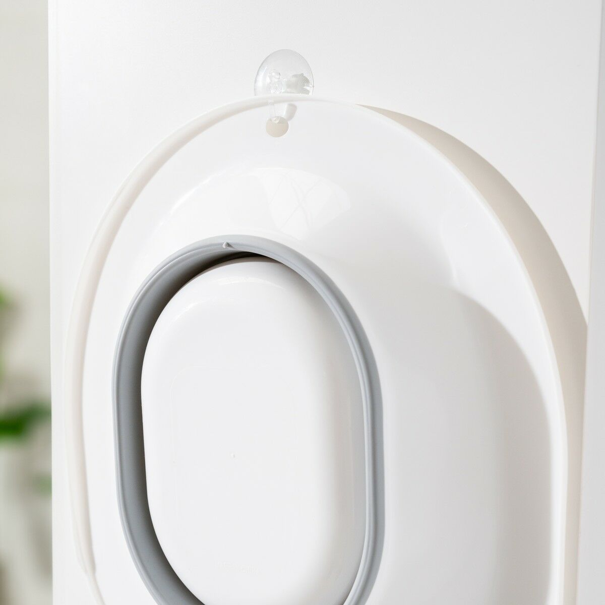 Istumakylpy wc-istuimeen, taitettava ja kannettava, 1,5 L, 140 kg, ergonominen – raskausajan apu taitettava bidee-allas – …