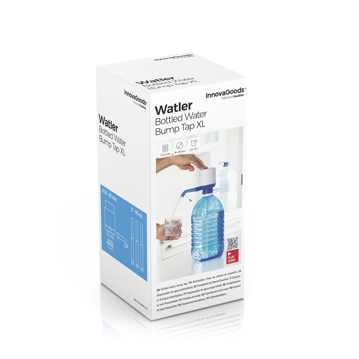 Vesiannostelija pulloille, manuaalinen vesipumppu 1,5–10 L kotitalouteen – 1 isoille pulloille – kuva 3
