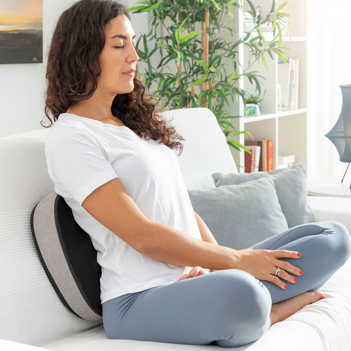 Shiatsu jalkahierontalaite lämmöllä, 2-in-1 irrotettava pää, 3 nopeutta – shiatsu-hieronta kotikäyttö – kuva 4