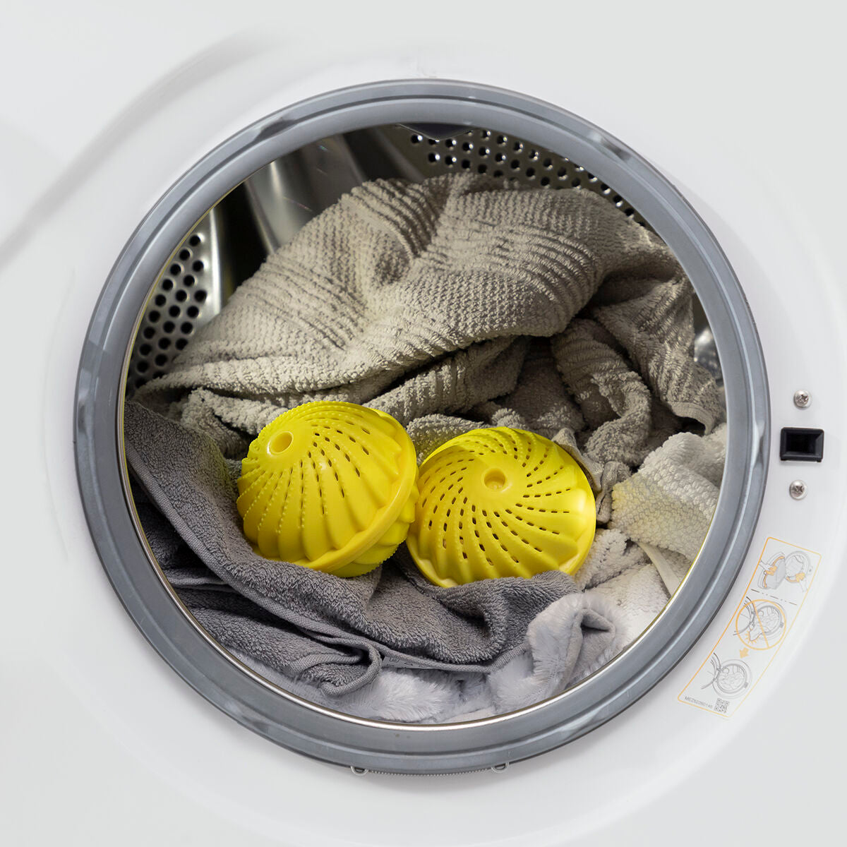 Pesupallot pesukoneeseen, ilman pesuainetta, 2 kpl - uudelleenkäytettävät – ekologinen pesu allergiaystävällinen – kuva 1
