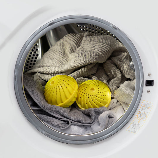 Pesupallot pesukoneeseen, ilman pesuainetta, 2 kpl - uudelleenkäytettävät – ekologinen pesu allergiaystävällinen – kuva 1