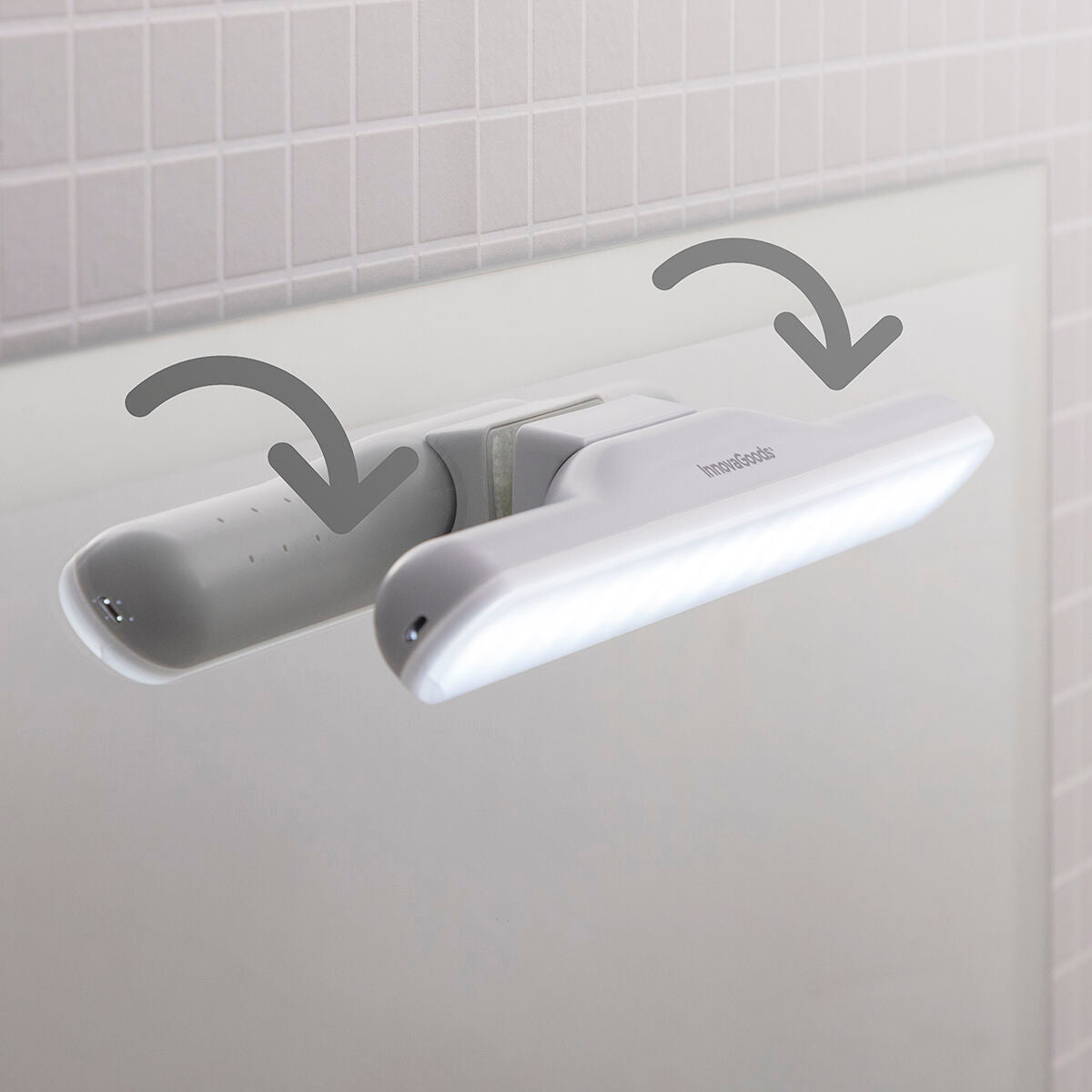 LED kaapinalusvalo, ladattava ja magneettinen, 30 cm, 3 kirkkaustasoa, 200 lm – valo kaappiin käsivalaisin – kuva 4