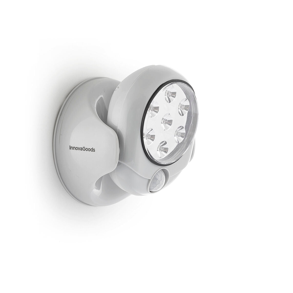 Liiketunnistin led-valo, paristokäyttöinen 360° kääntyvä sisä/ulko, portaikkoon – liiketunnistin valo kuistille – kuva 10