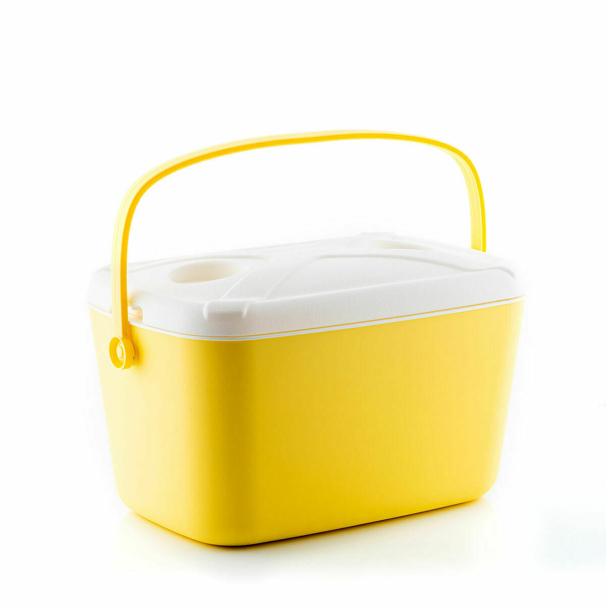Kannettava kylmälaukku 15 L, retro-malli - kantokahva & 2 mukinpidintä – 15 l kylmälaukku kannettava kylmälaukku – kuva 5