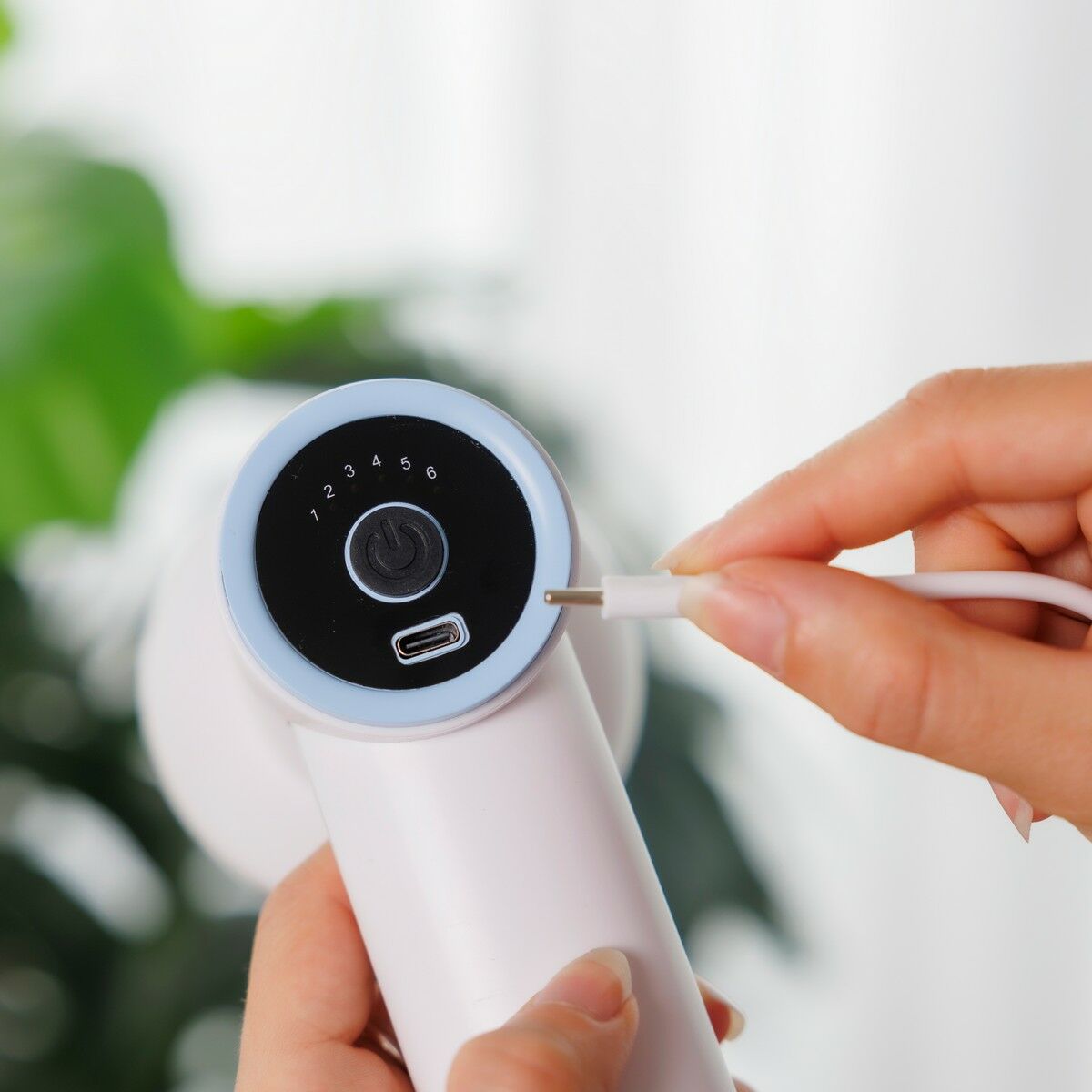 Selluliitin poistaja laite tehokas ladattava 6-in-1, hiljainen, 5 vaihtopäätä, USB – selluliittihierontalaite lahja naisel…