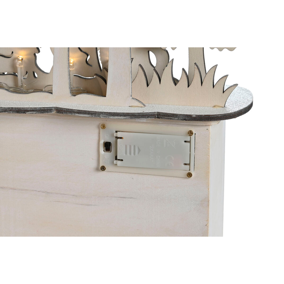 Adventtikalenteri puu LED 34 x 8,5 x 36,5 cm, 2 kpl, jouluseimi, pöytämalli