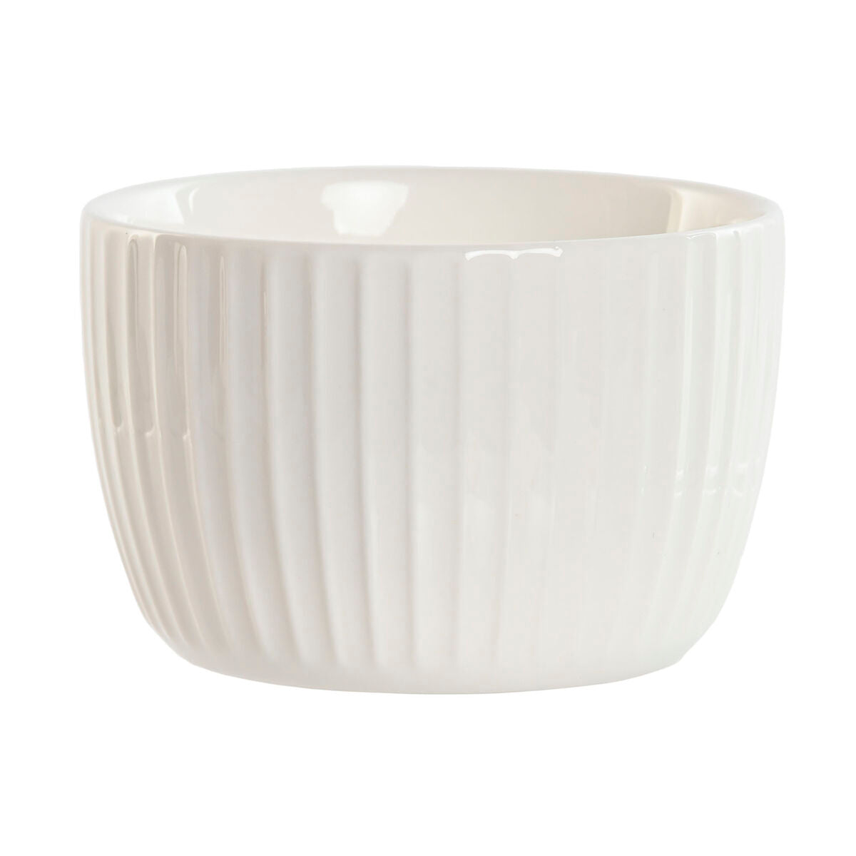 Alkuruokasetti 3-osainen, valkoiset posliinikipot bambualustalla 28×9,6×6,2 cm