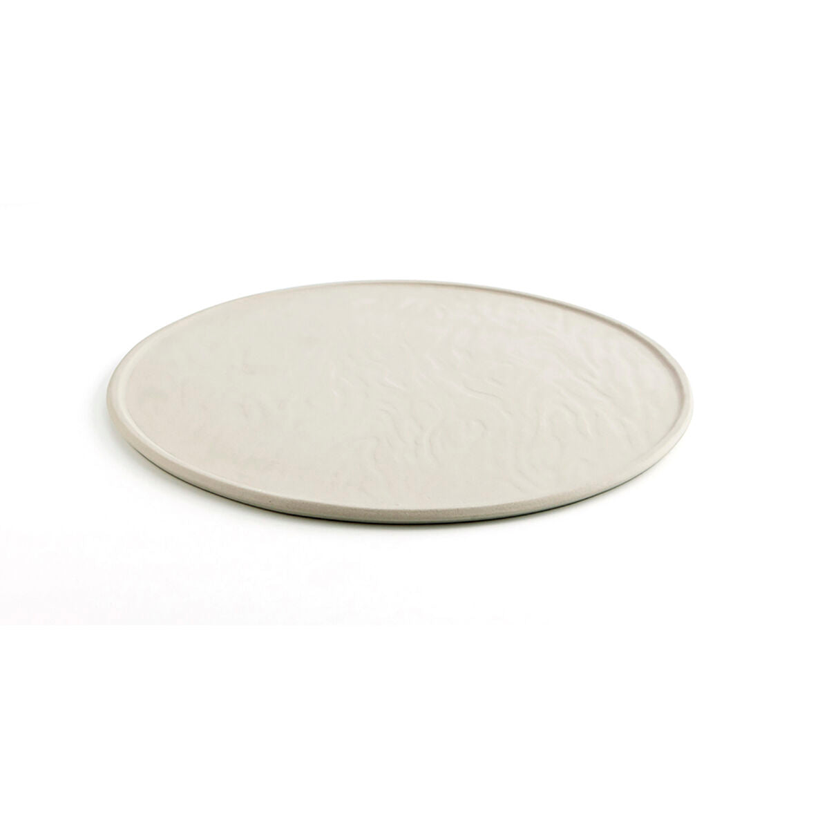 Aluslautanen Ø 33 cm keramiikka beige, 6 kpl – kattaukseen ja tarjoiluun
