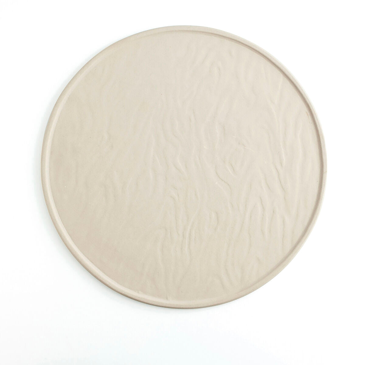 Aluslautanen Ø 33 cm keramiikka beige, 6 kpl – kattaukseen ja tarjoiluun