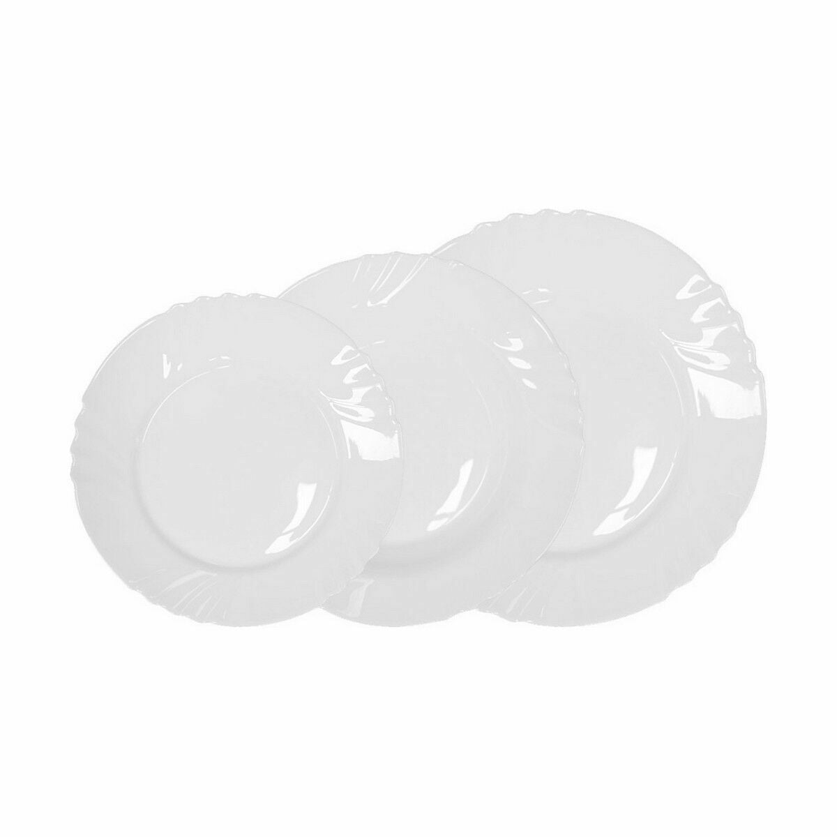 Astiasetti 12 osaa, valkoinen, ruokailuun 	6 4x 	823/4x 	825,3/4x 	820,5 cm, 2 kpl