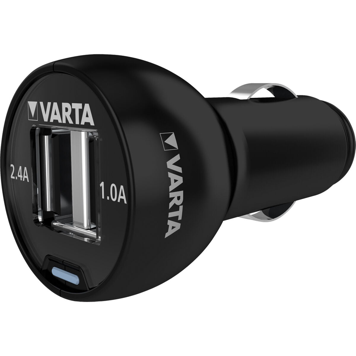 Autolaturi USB 2.0 autoon 2-porttinen 24W, micro-USB-kaapeli mukana - Varta