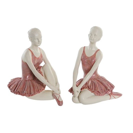 Balettitanssija koristehahmo, 2 kpl - romanttinen tanssija 16 x 11 x 17 cm