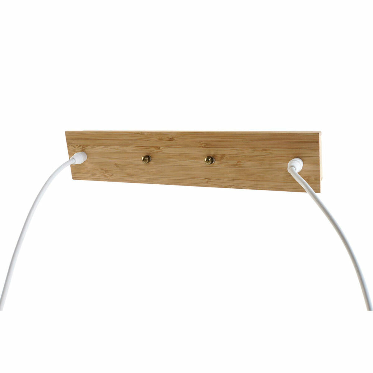 Kattovalaisin bambu 80 x 30 x 30 cm, 2x E27, vaaleanruskea - ruokailutilaan