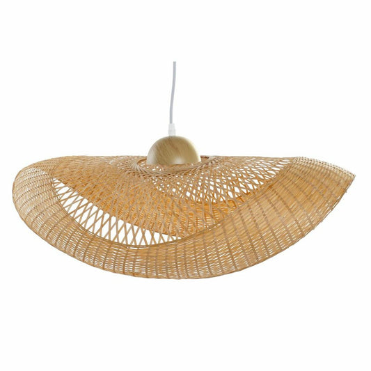 Bambu kattovalaisin aurinkohattu E27 40 W 70×34×20 cm ruskea riippuvalaisin