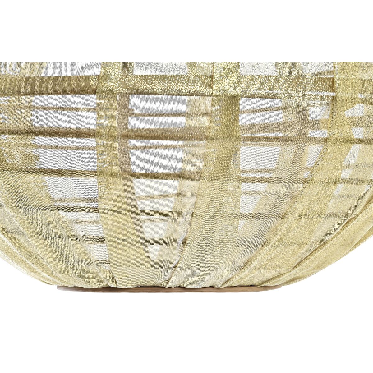 Bambu riippuvalaisin kultaruskea E27 50 W 42×42×26 cm olohuoneeseen sisustus