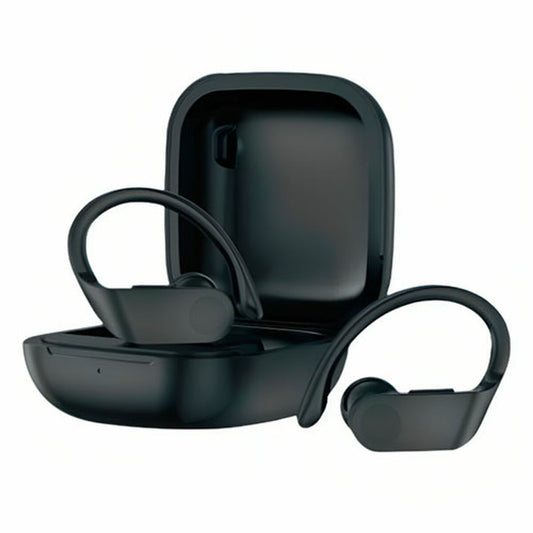 Bluetooth-kuulokkeet 5.3, in-ear korvakiinnikkeellä, USB-C-lataus, 3 h, musta