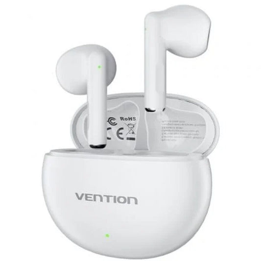 Bluetooth-kuulokkeet 5.3 vesitiiviit in-ear mikrofonilla 6 h toistoaika valkoinen