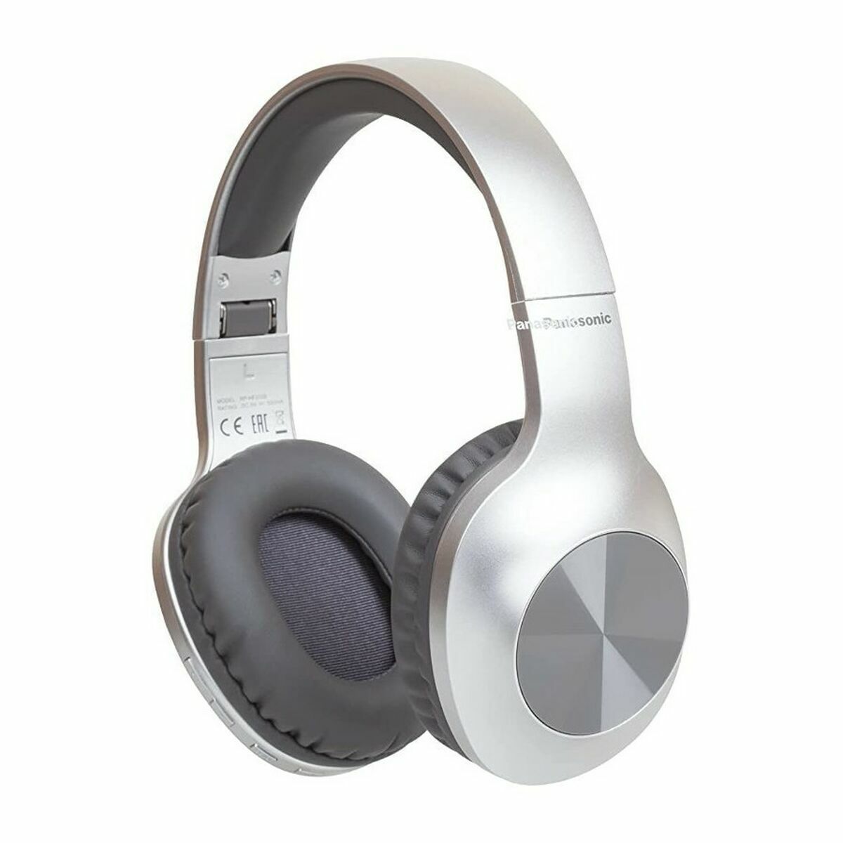 Bluetooth-kuulokkeet taittuvat, 40 mm Bluetooth 5.0, hopea, lapsille, USB-C