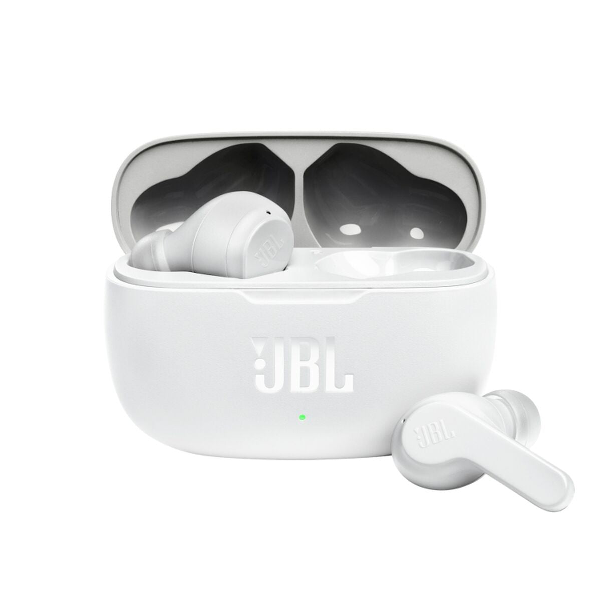 Bluetooth-kuulokkeet täysin langattomat 20 h akunkesto, valkoinen, JBL