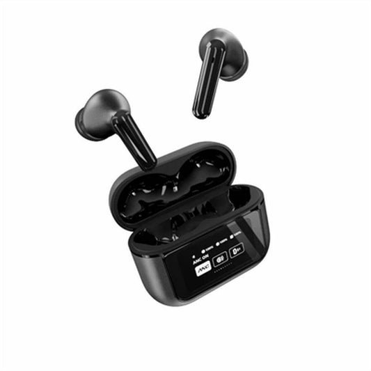 Bluetooth-nappikuulokkeet, langattomat mikrofonilla, 6 h akku, grafiitti