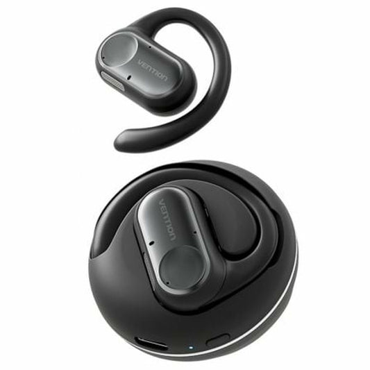 Bluetooth urheilukuulokkeet 5.3, USB-C-lataus, mikrofoni, treeniin, musta
