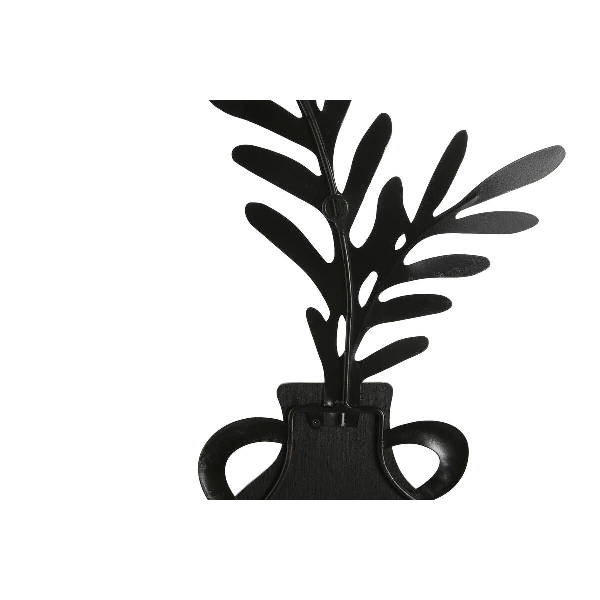 Koristehahmo maljakko boho 4 kpl, MDF & metalli, luonnonväri, 28,5 x 2 x 50 cm