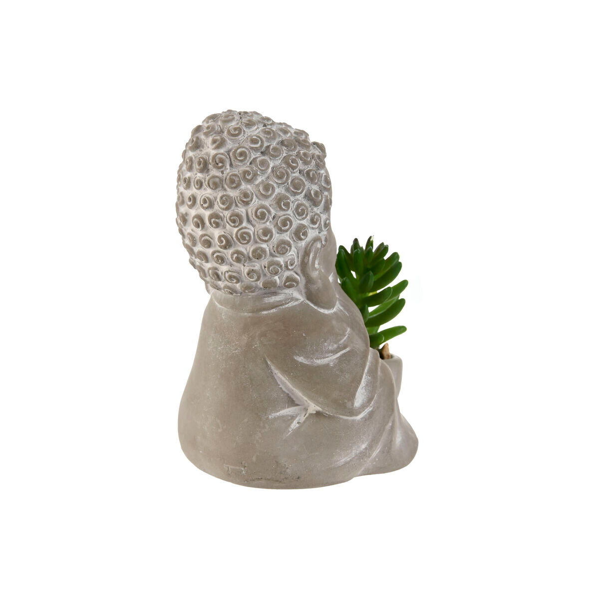 Buddha koristepatsas 3 kpl, sementti & polyeteeni, 8,5×7×11 cm, itämainen