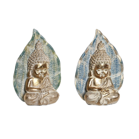 Buddha-patsas koriste siniturkoosi, itämainen resiini 12,4×5,6×17,7 cm, 2 kpl