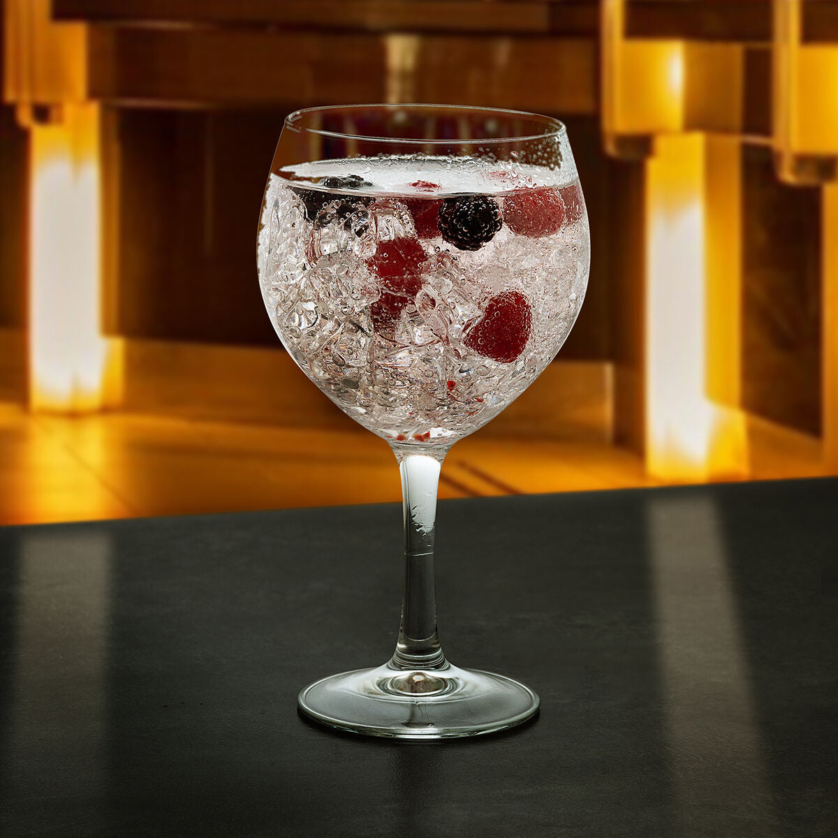 Cocktail-lasi 620 ml, 6-osainen setti, läpinäkyvä jalallinen lasi juhliin