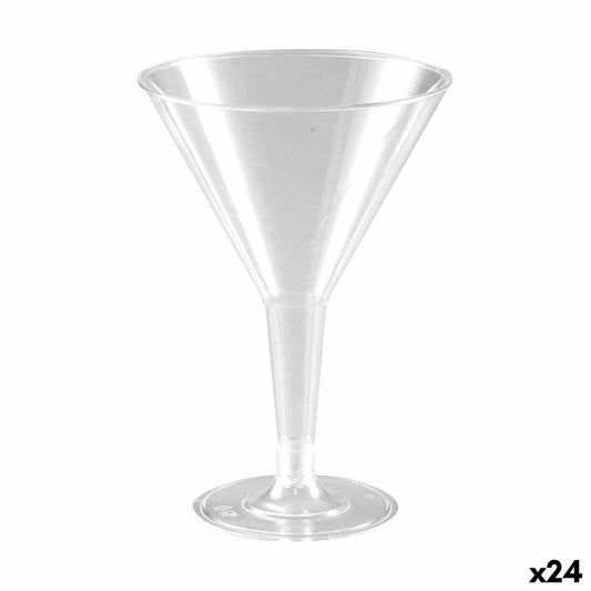 Cocktail-lasit 215 ml, muoviset kirkkaat 4 kpl setti, yhteensä 24 kpl juhliin