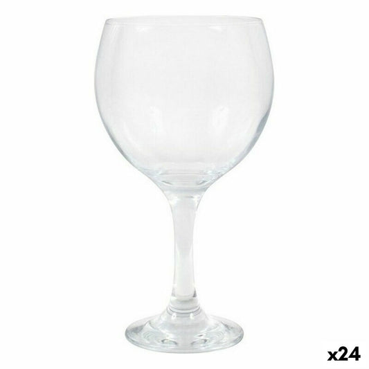 Cocktail-lasit 645 ml 24 kpl, kirkas jalallinen lasi juhliin & ravintolaan