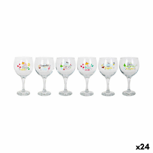 Cocktaillasit 24 kpl, pyöreä kulho & jalallinen, väriprintit juhliin tarjoiluun