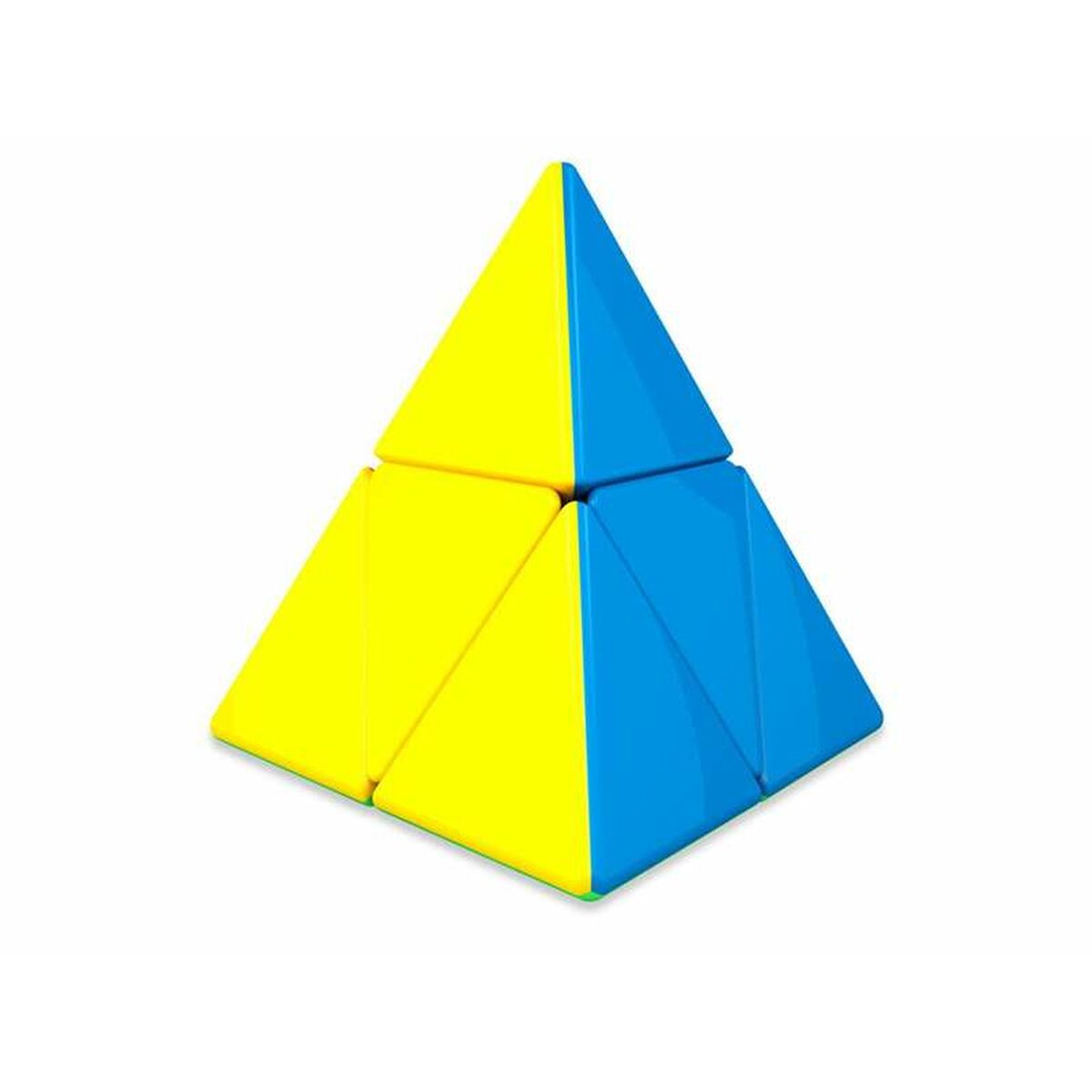 Delta cube 2x2x2 palapeli, monivärinen pyramidi-älypeli 6-vuotiaille Cayro