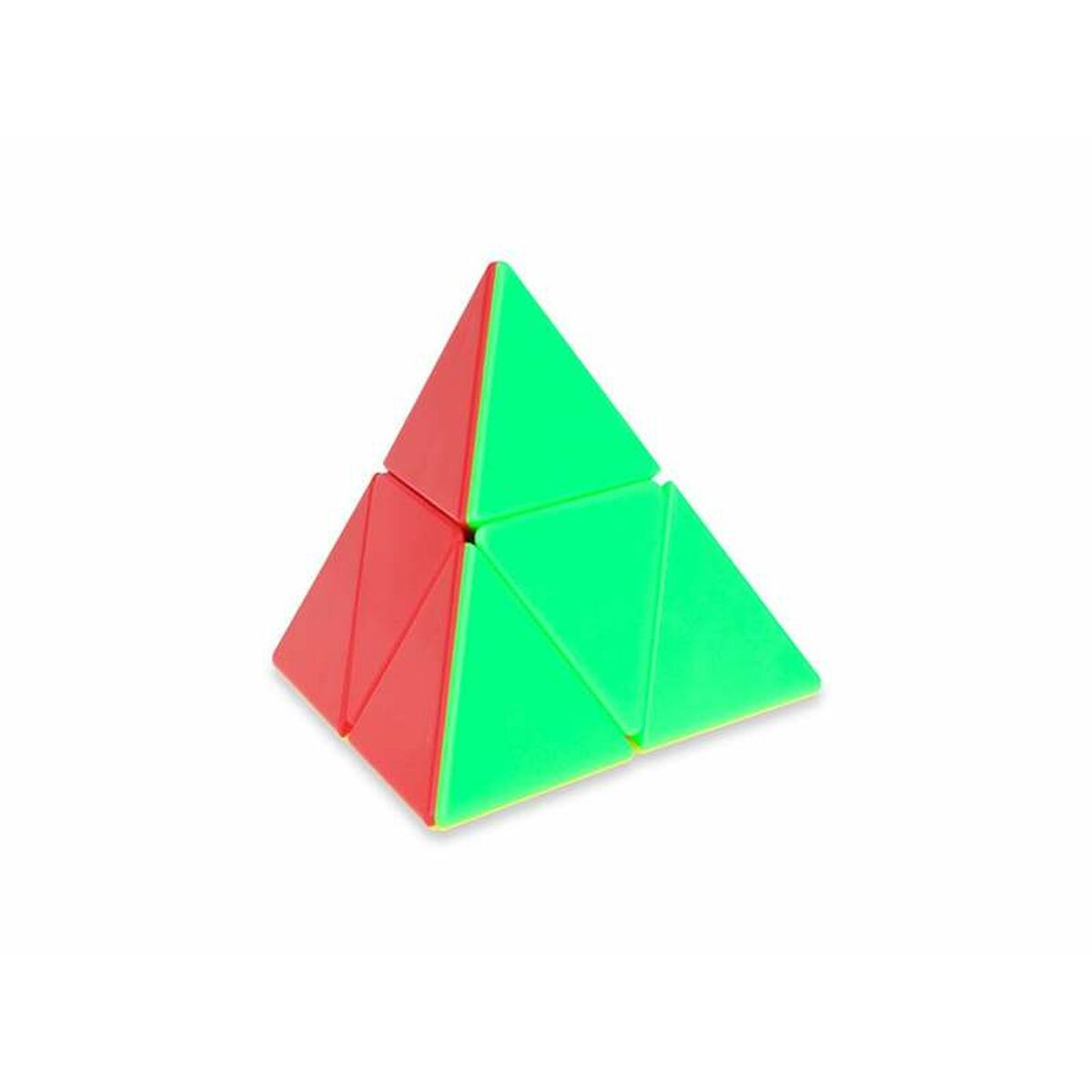 Delta cube 2x2x2 palapeli, monivärinen pyramidi-älypeli 6-vuotiaille Cayro