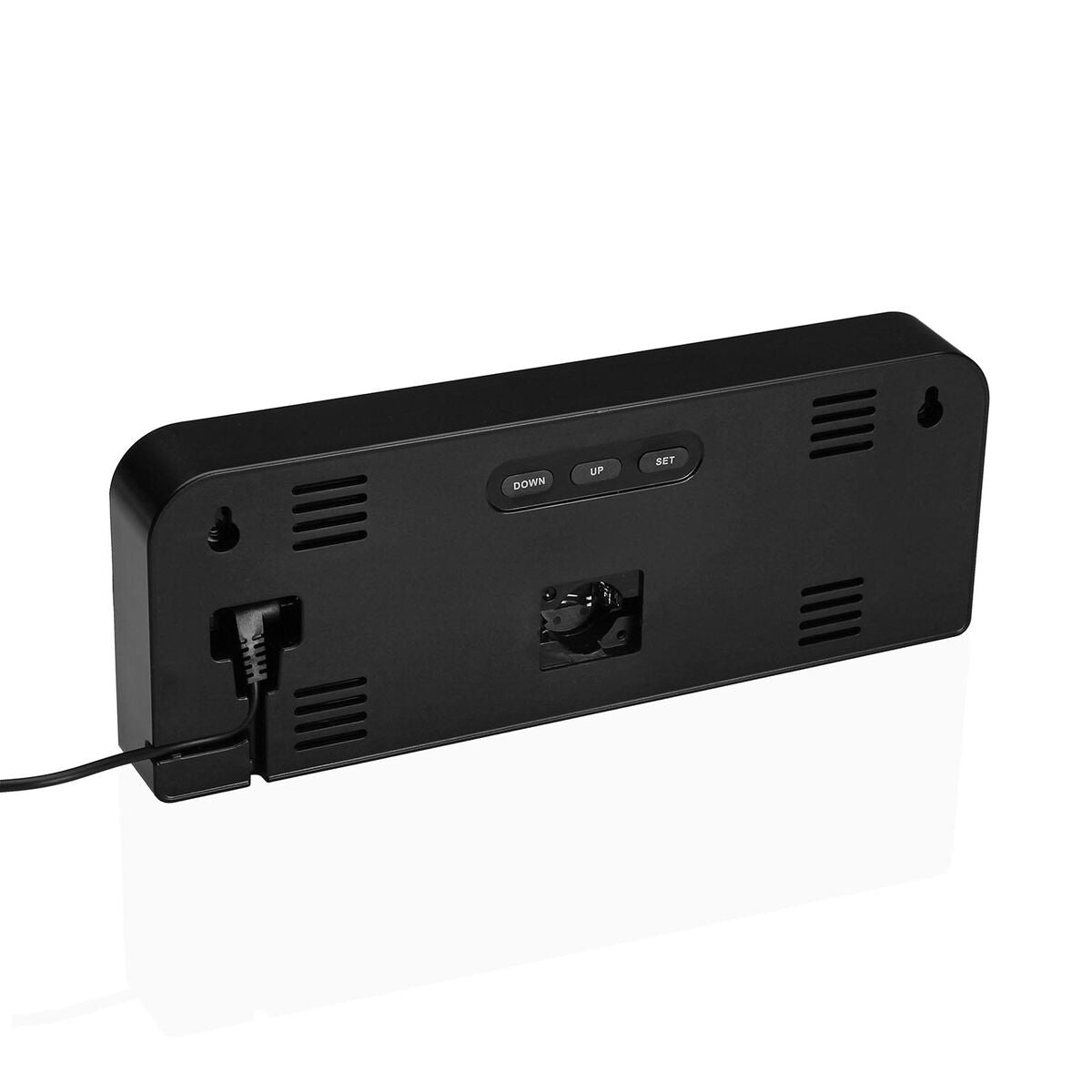 Digitaalinen herätyskello led, suuri näyttö, lämpötila & kosteus, 3 väriä
