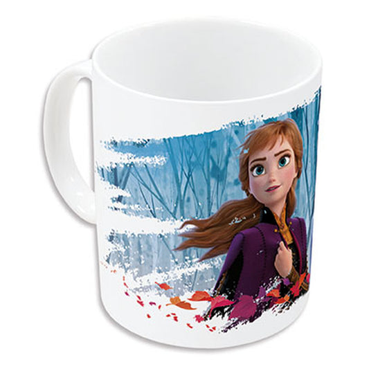 Frozen-muki 325 ml keramiikkamuki liila, Anna-kuvio lasten juomamuki lahja