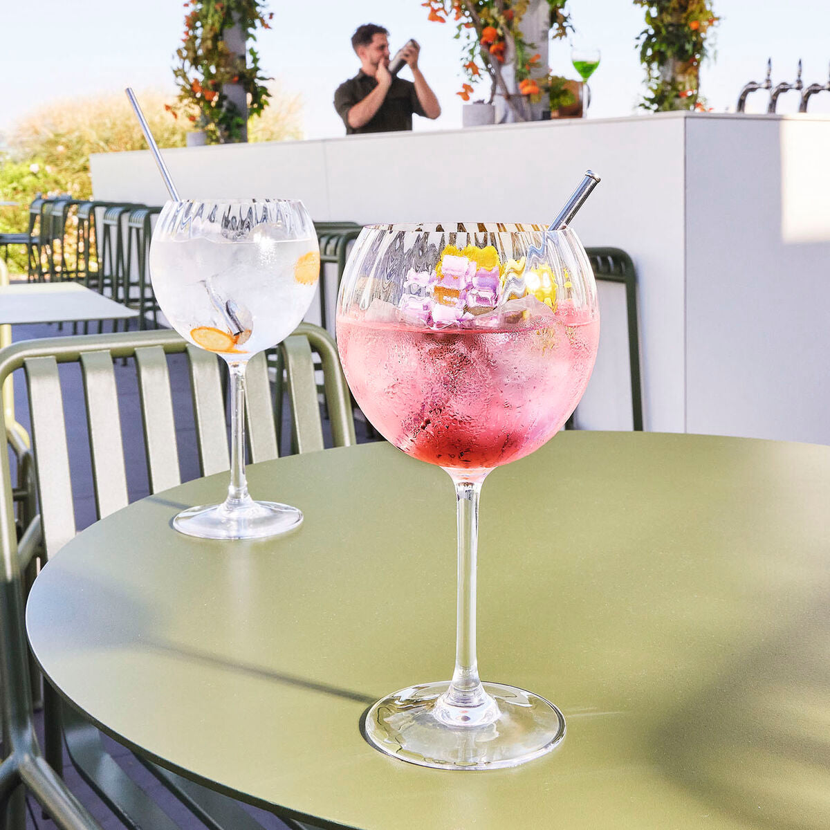 Gintonic-lasit 580 ml, 6 kpl – jalalliset lasit gin & tonicille Chef & Sommelier