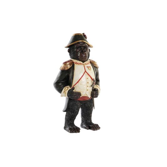 Gorilla koristehahmo, resiininen 32 cm, yksityiskohtainen pöytäkoriste hyllylle