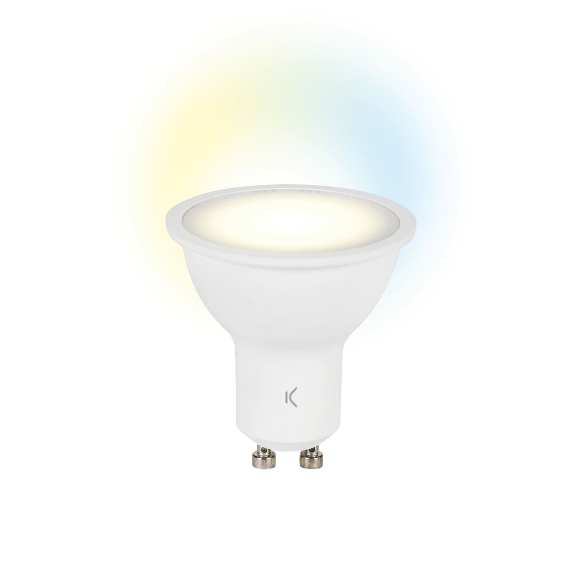 GU10 LED-lamppu 5,5 W, säädettävä väri & 3000–6500K, Bluetooth, 2 kpl