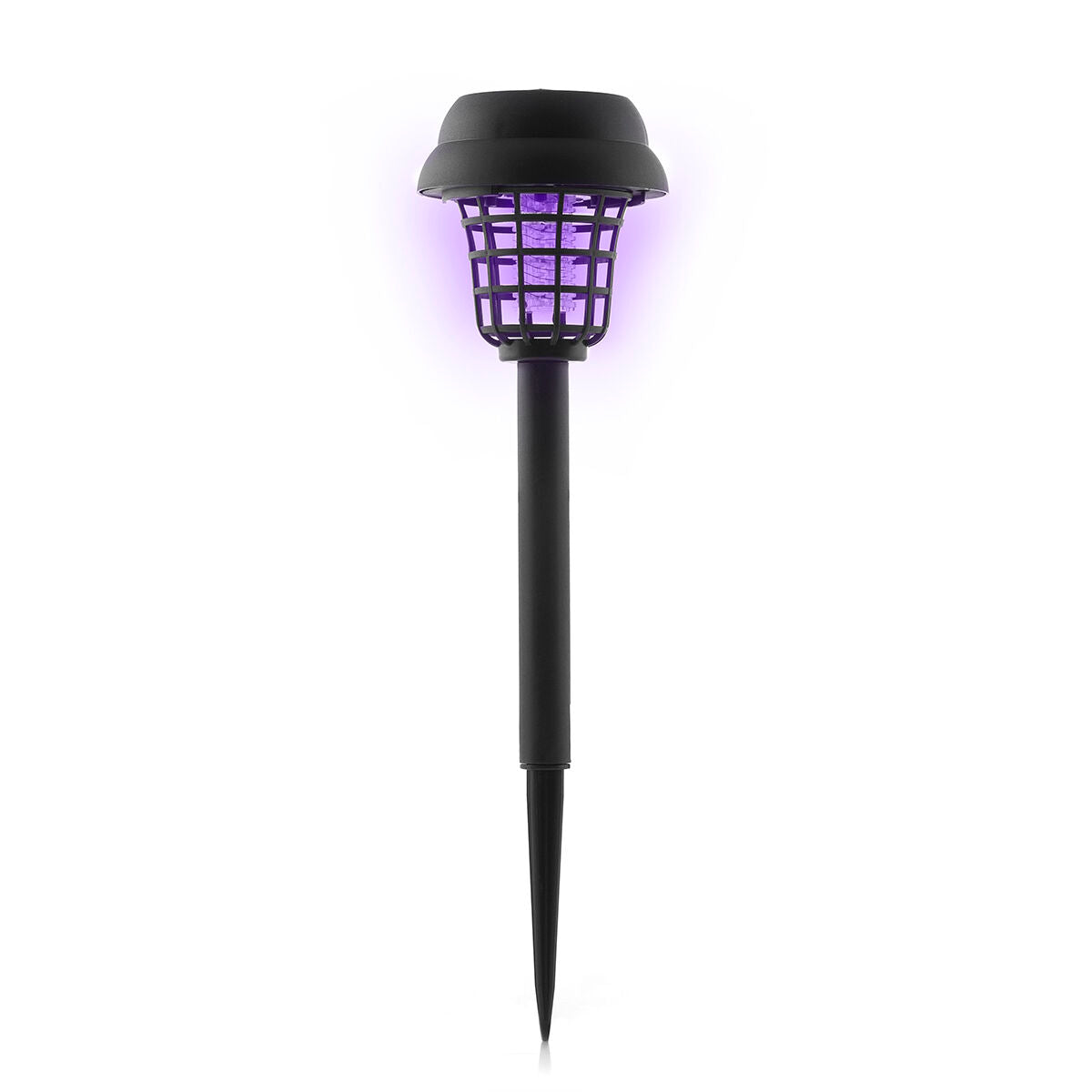 Hyttysansa aurinkokennolla, UV-puutarhalamppu IP44 automaattisella sensorilla